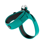 Boomerang Harness - Non Restrictive, Lightweight, Small - Medium Breeds - Teal