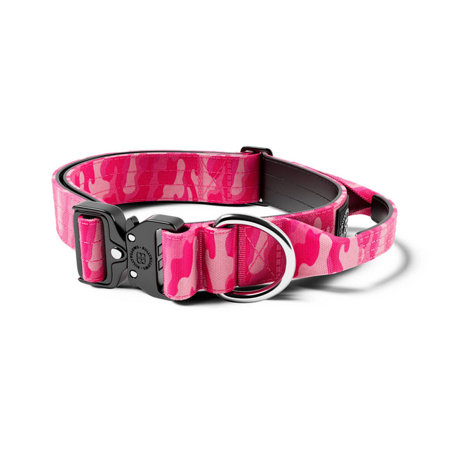 4cm Combat® Collar | With Handle & Secured Clip - Bubblegum