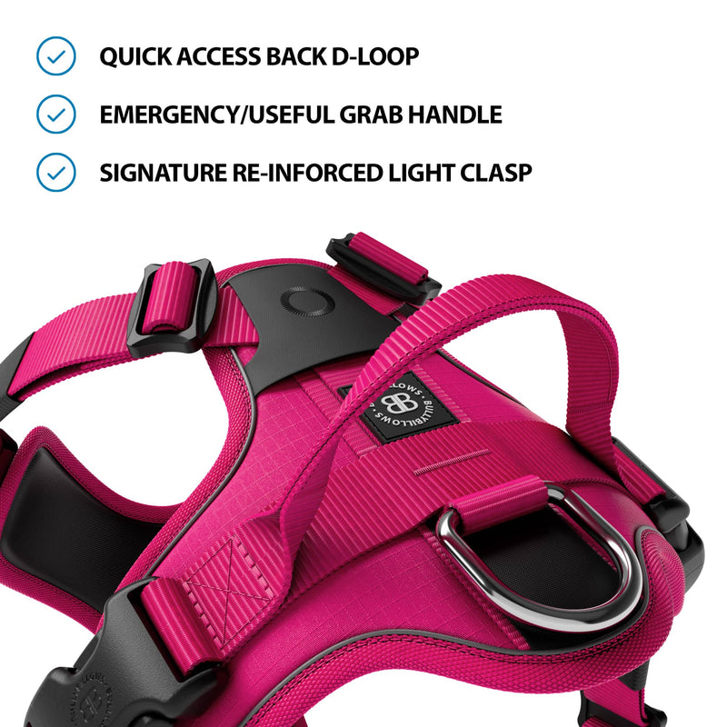 Anti Pull Hurricane Harness - With Handle - Carminerose