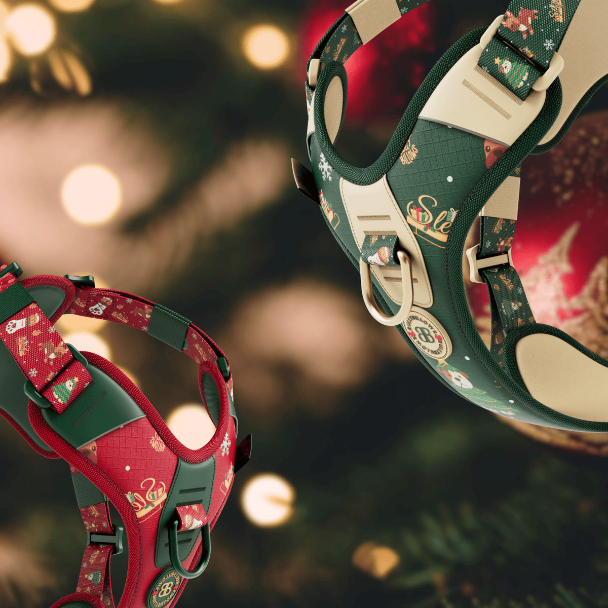 Christmas Edition Dog Harnesses