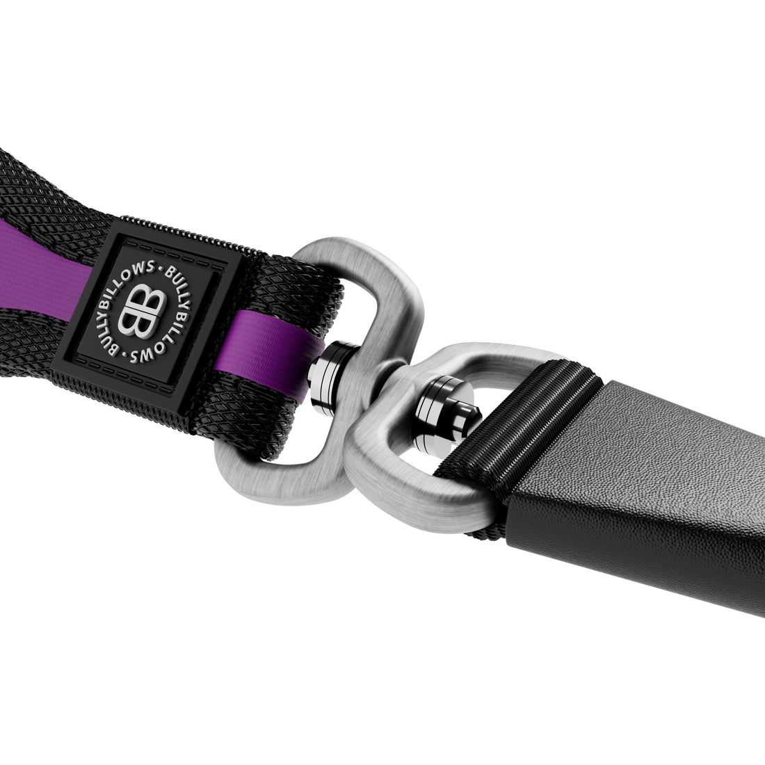 featured image of Combat Rope Dog Lead - Platinum Purple