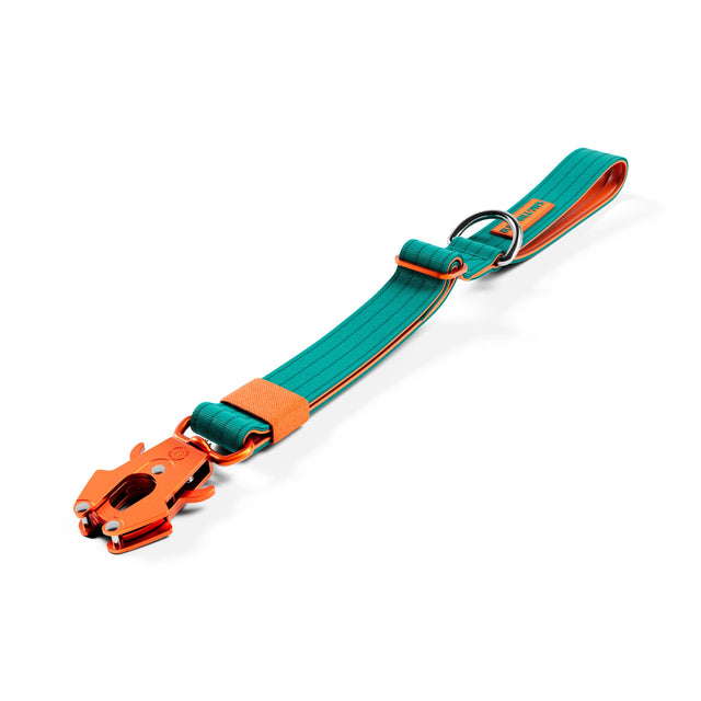Adjustable Combat® Traffic Lead - Turquoise x Orange