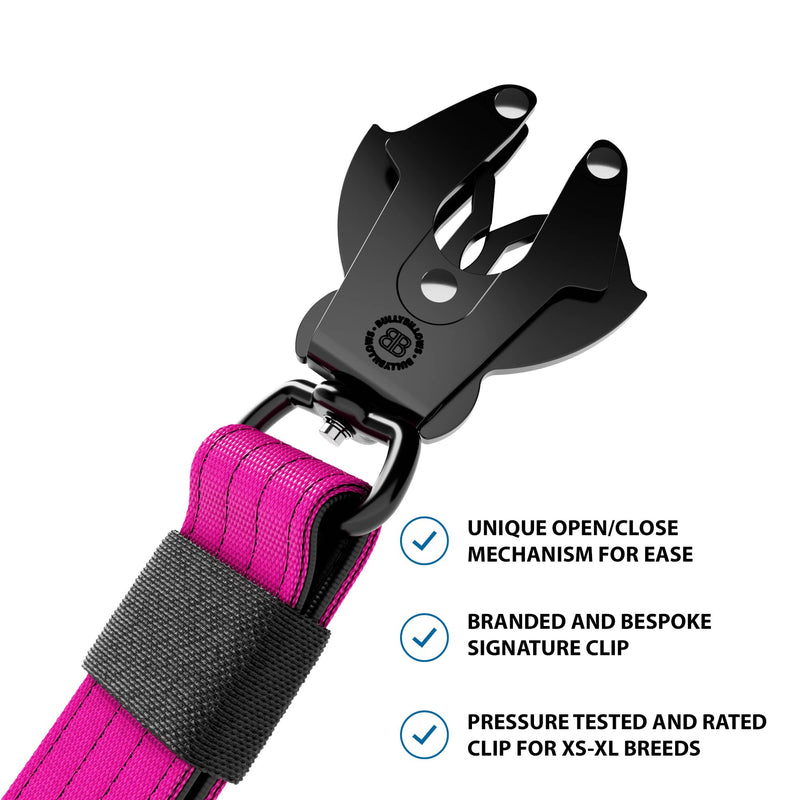 Adjustable Combat® Traffic Lead -  Magenta