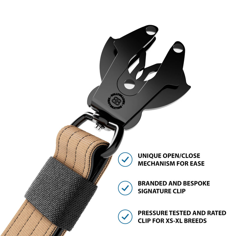 Adjustable Combat® Traffic Lead - Tan