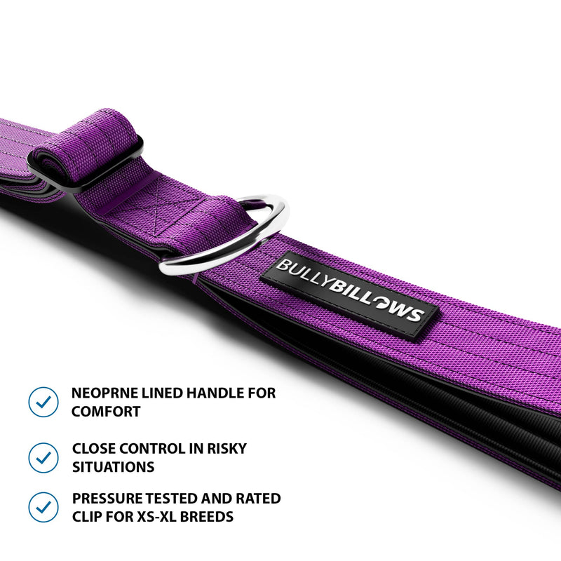 Adjustable Combat® Traffic Lead - Purple