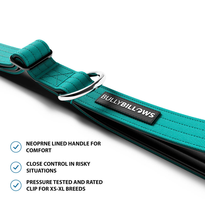 Adjustable Combat® Traffic Lead -  Turquoise