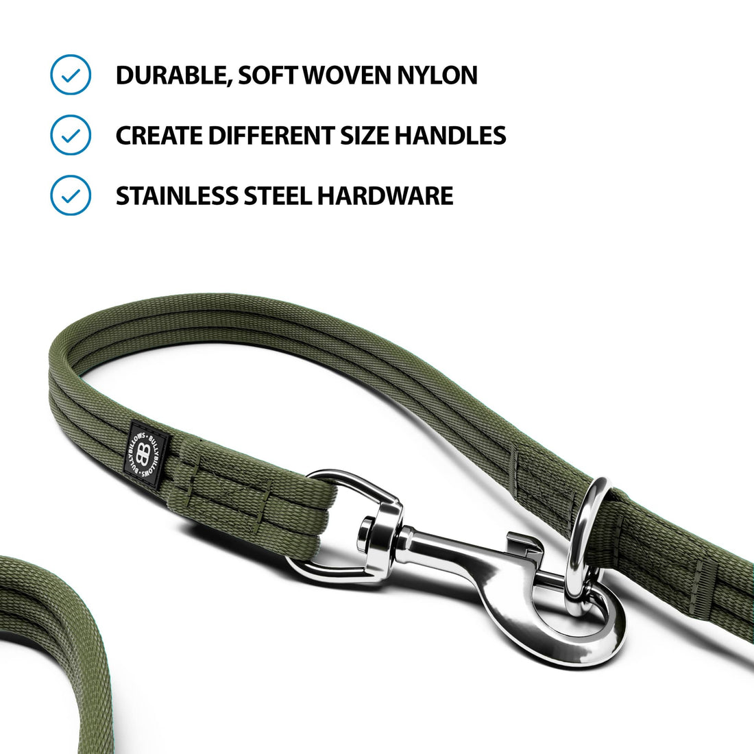 featured image of Training Double Ended Dog Lead | 2m Length -  Khaki