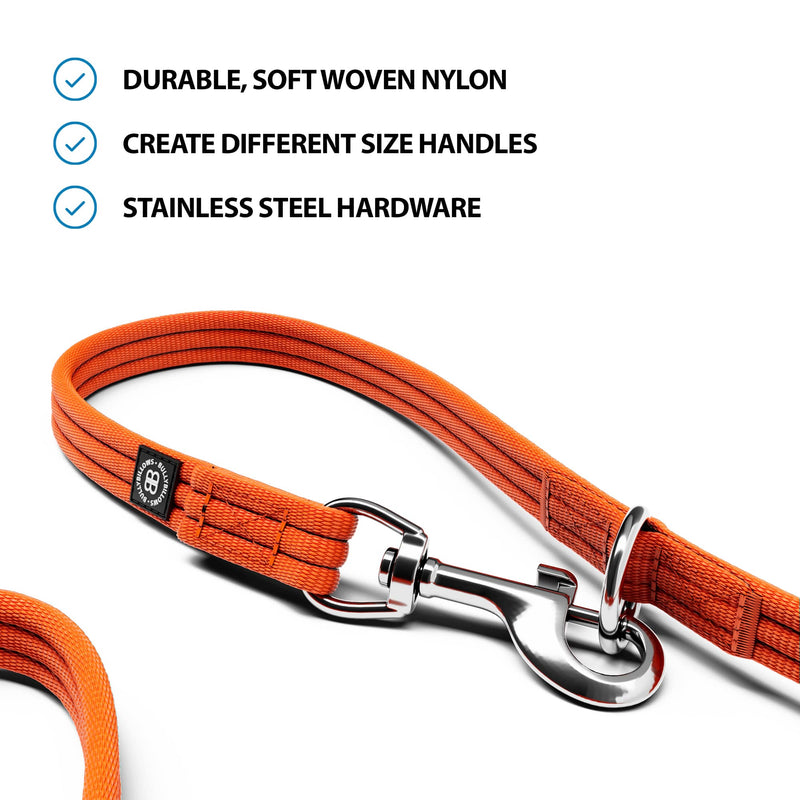 Training Double Ended Dog Lead | 2m Length -  Orange