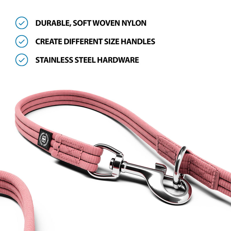Training Double Ended Dog Lead | 2m Length -  Pink
