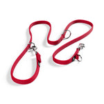 Double Ended Training Lead | All Breeds - Durable & Soft 2m Lead - Red