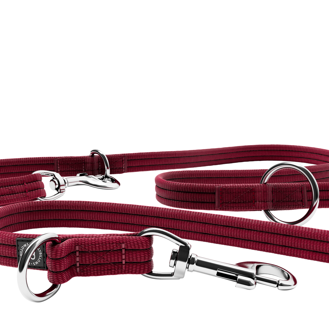 featured image of Training Double Ended Dog Lead | 2m Length -  Burgundy