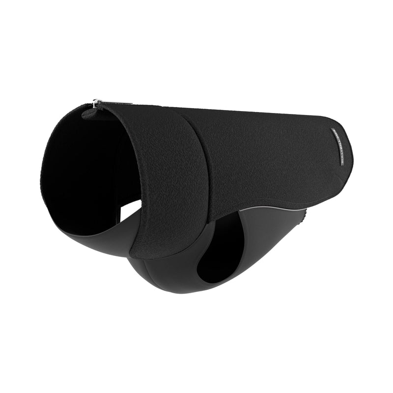 Dog Fleece With Zip - Black