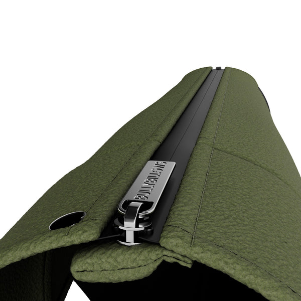 Dog Fleece With Zip - Khaki