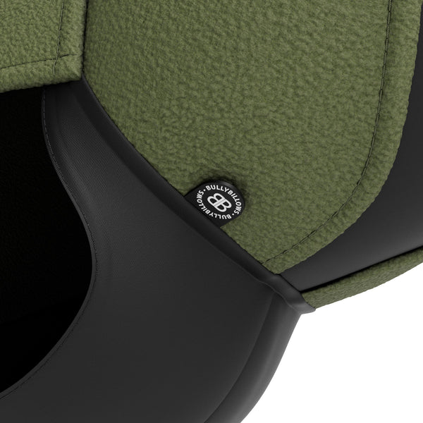 Dog Fleece With Zip - Khaki