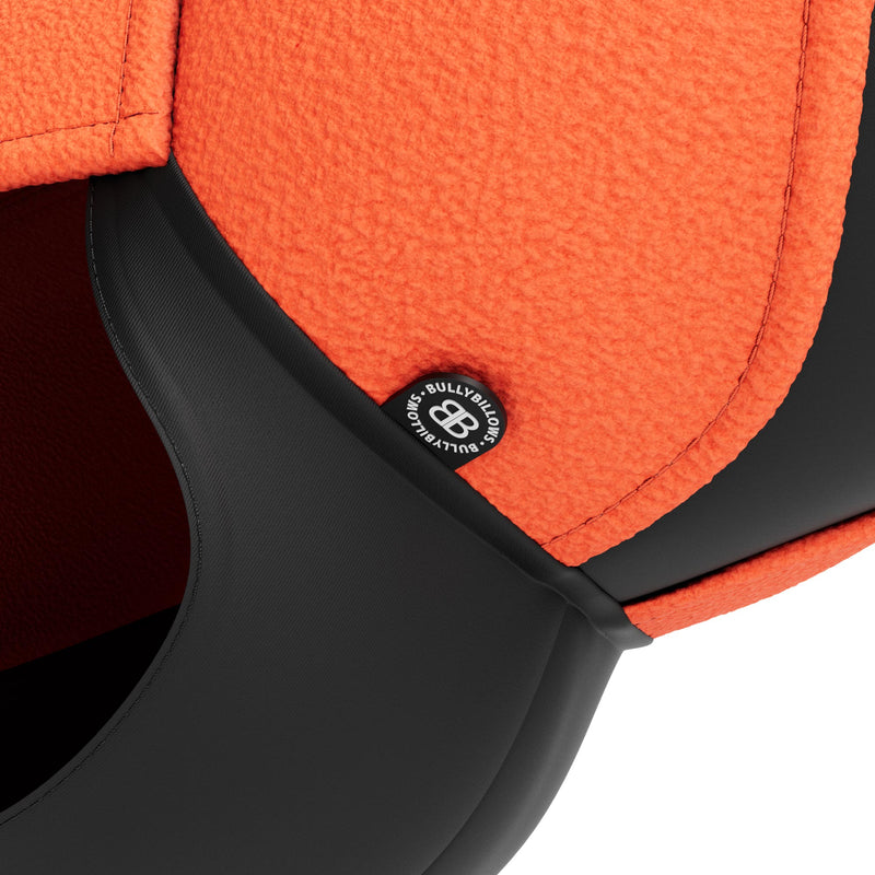 Dog Fleece With Zip - Orange