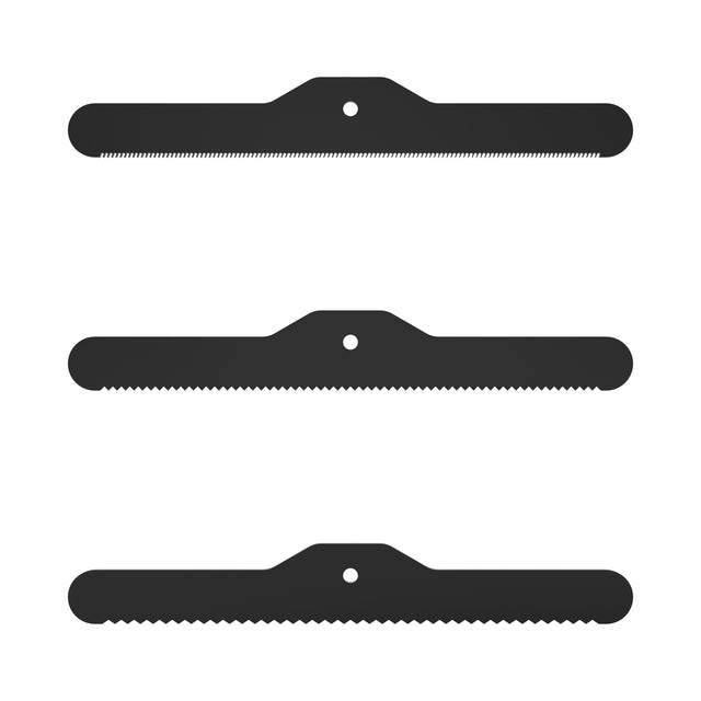 3-Piece Spare Deshedding Blade Set - Black