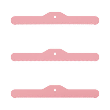 3-Piece Spare Deshedding Blade Set - Pink