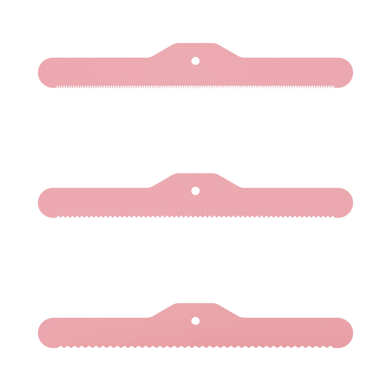 3-Piece Spare Deshedding Blade Set - Pink