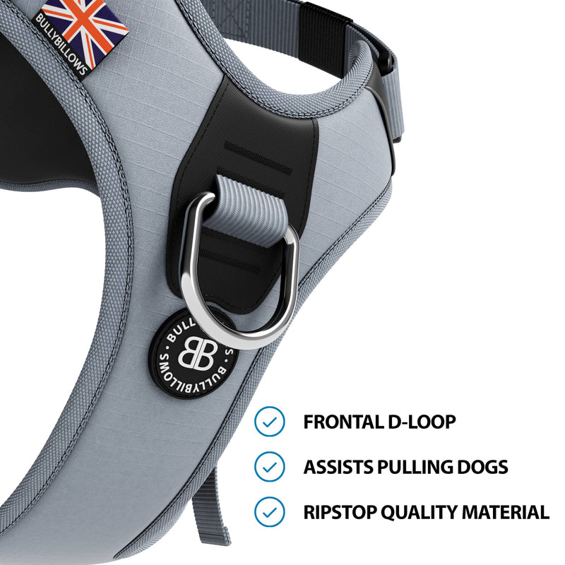 Anti Pull Hurricane Harness - With Handle - Grey
