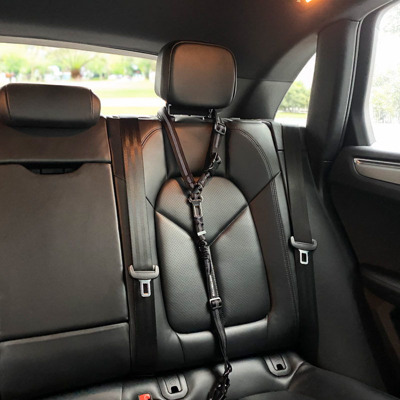 Headrest Car Seatbelt Safety Travel Accessory