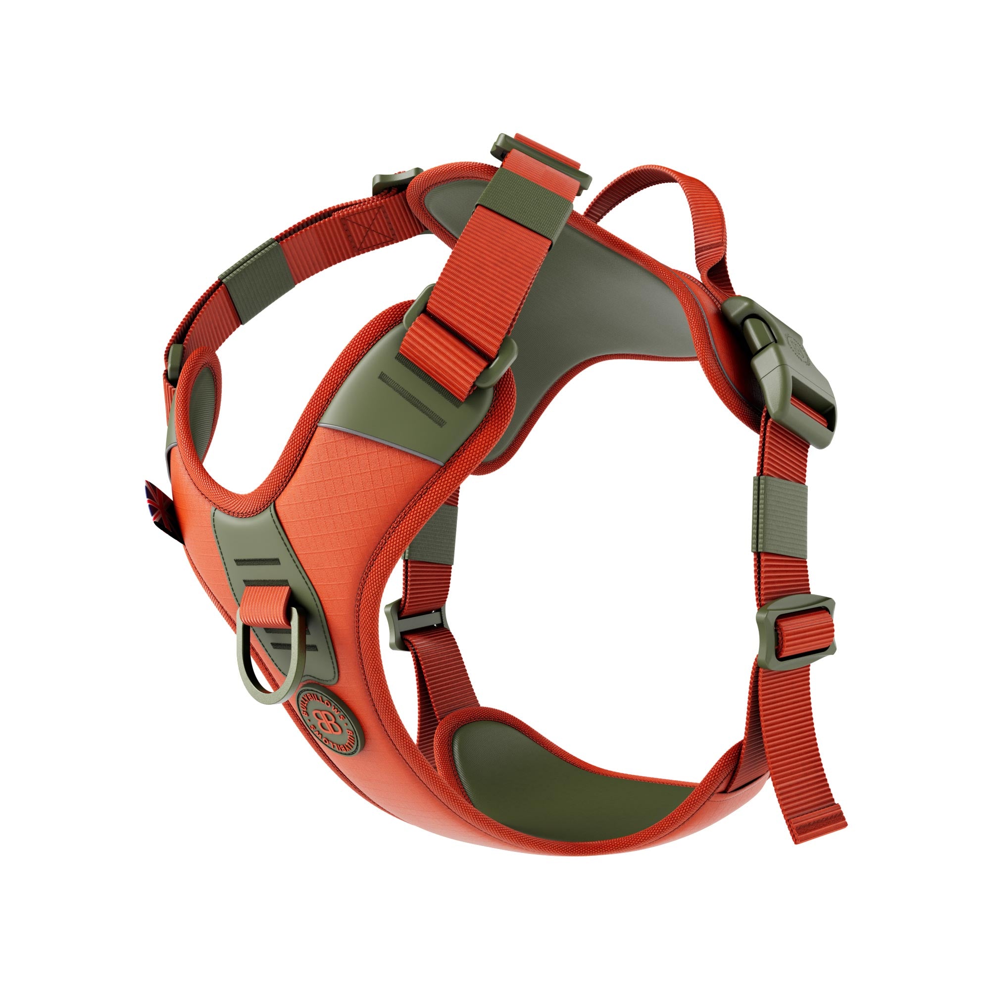 Anti Pull Hurricane Harness Lighter | With Handle - Burnt Orange X