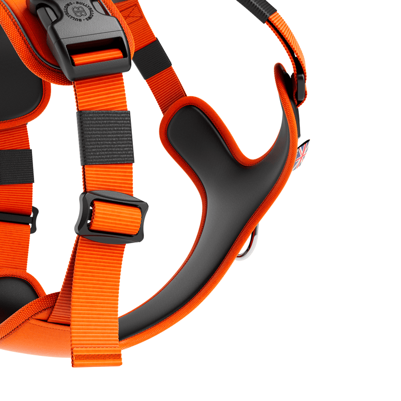 Anti Pull Hurricane Harness - With Handle - Orange