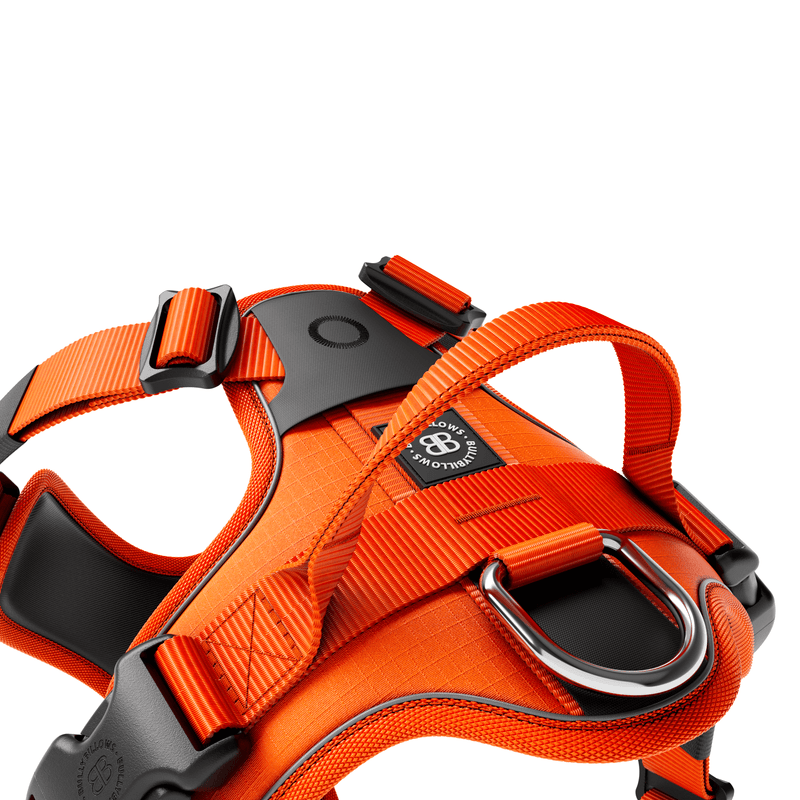 Anti Pull Hurricane Harness - With Handle - Orange