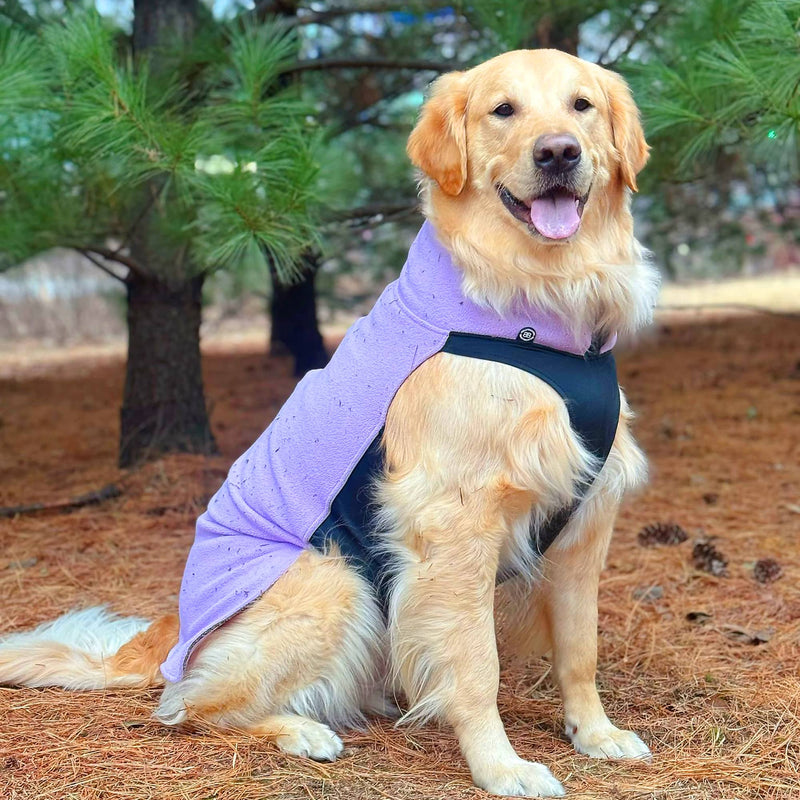 Dog Fleece With Zip - Black