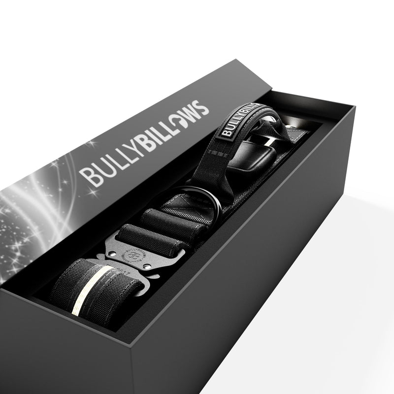 2.5cm Light Up LED Combat® Collar | Handle - Black