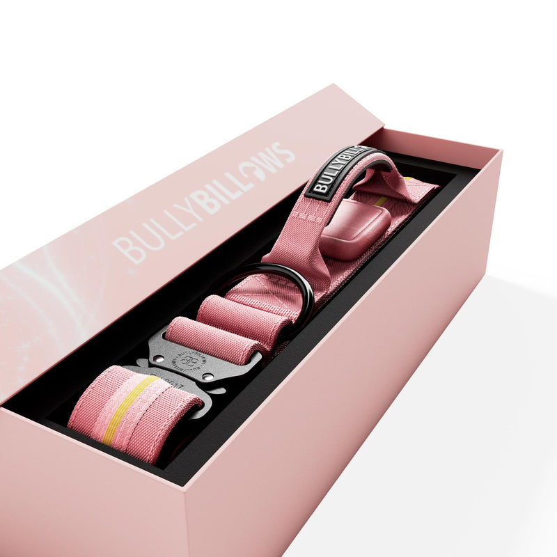 4cm Light Up LED Combat® Collar | Handle - Pink