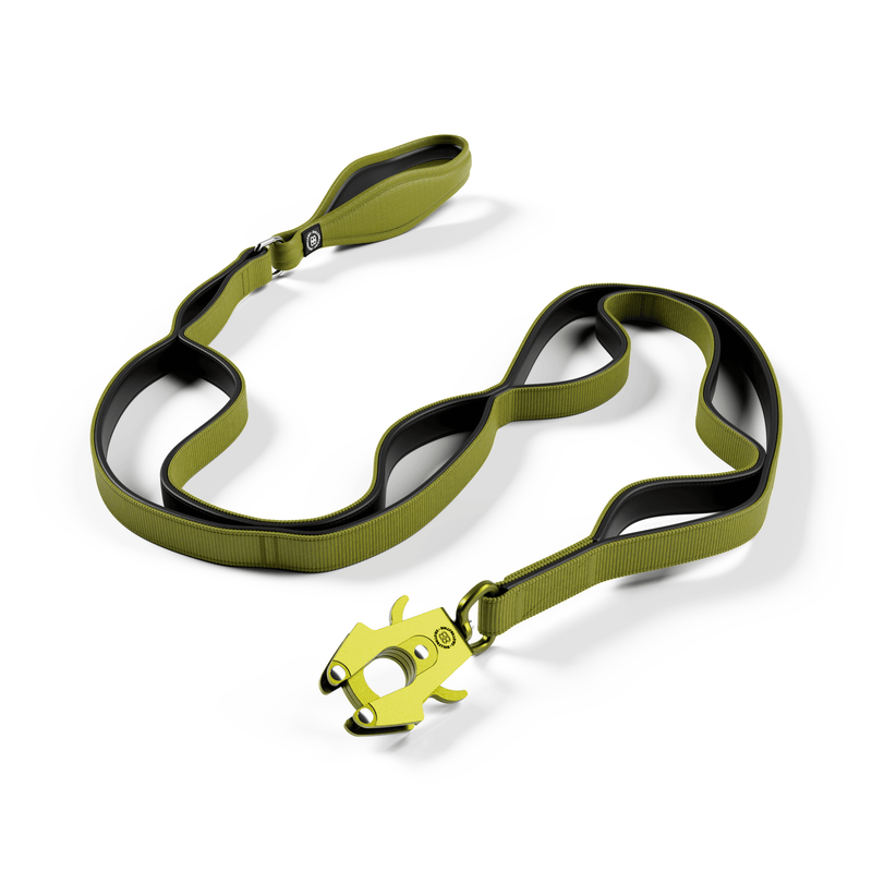 Ladder Combat® Multiple Handles Lead - Olive Green