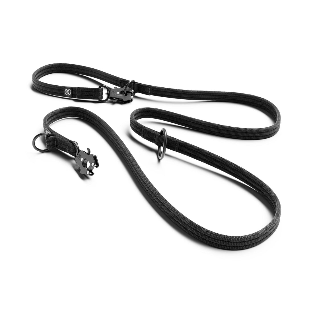 featured image of Lightweight Training Double Ended Dog Lead | 2m Length - Black