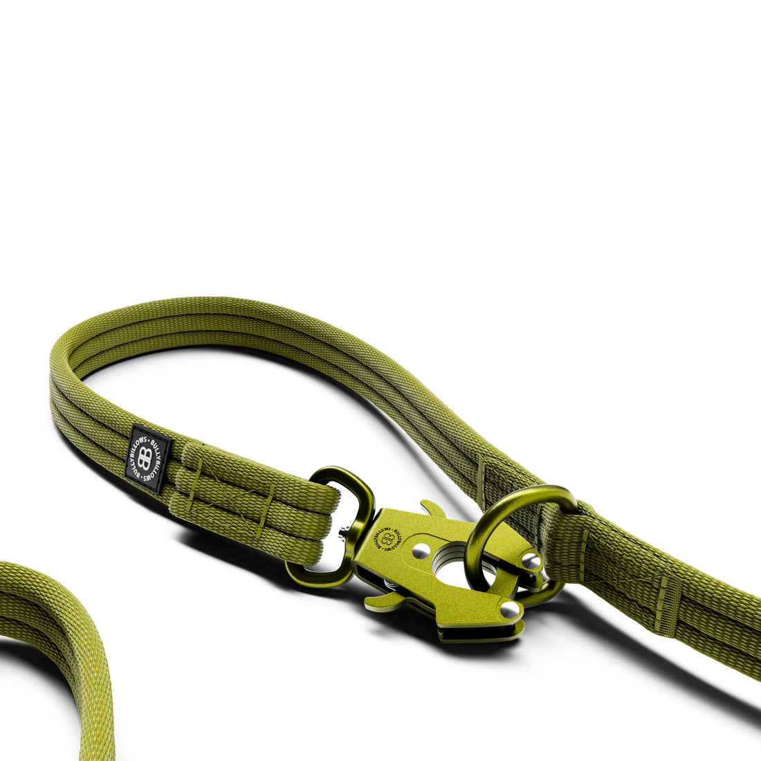 featured image of Lightweight Training Double Ended Dog Lead | 2m Length - Olive Green