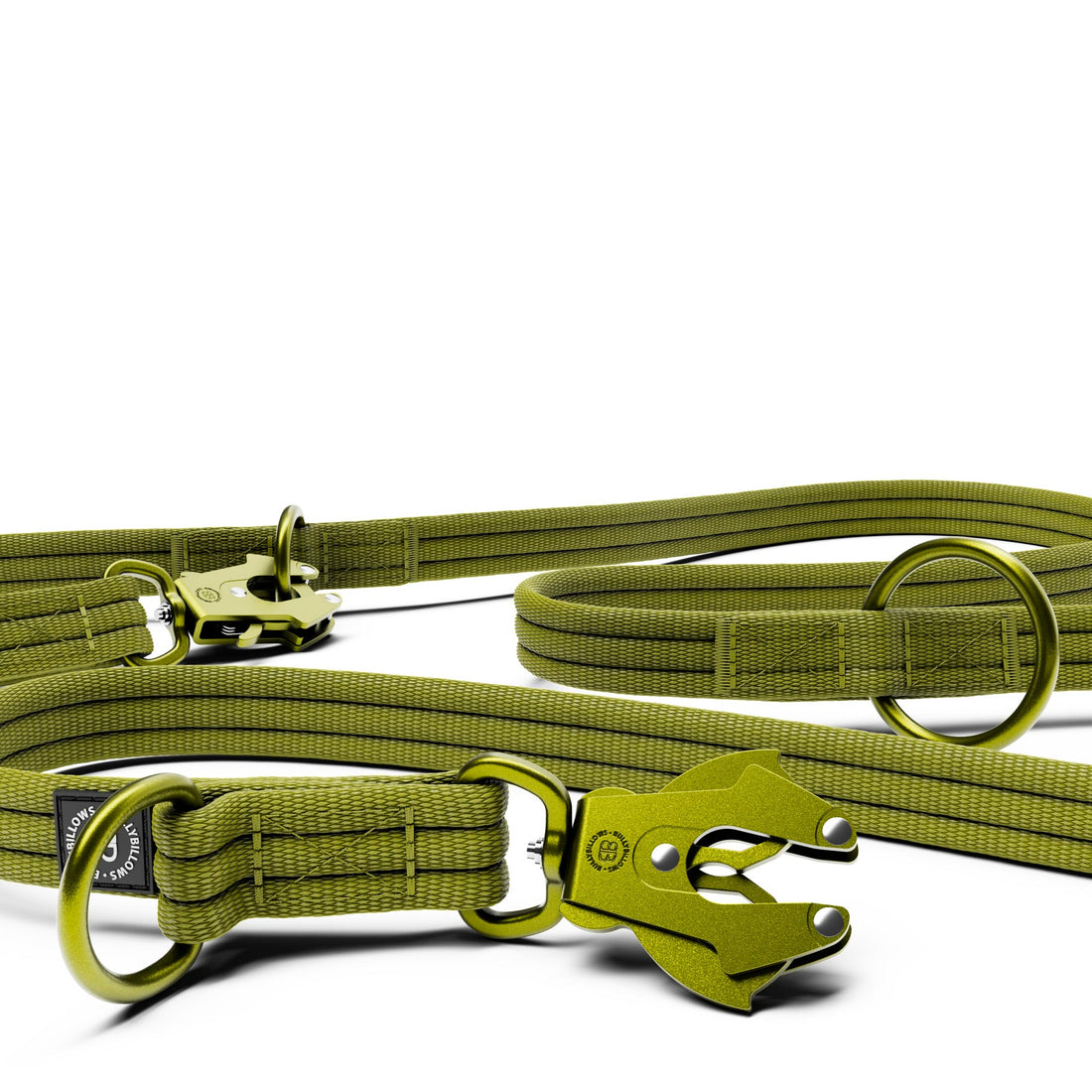featured image of Lightweight Training Double Ended Dog Lead | 2m Length - Olive Green