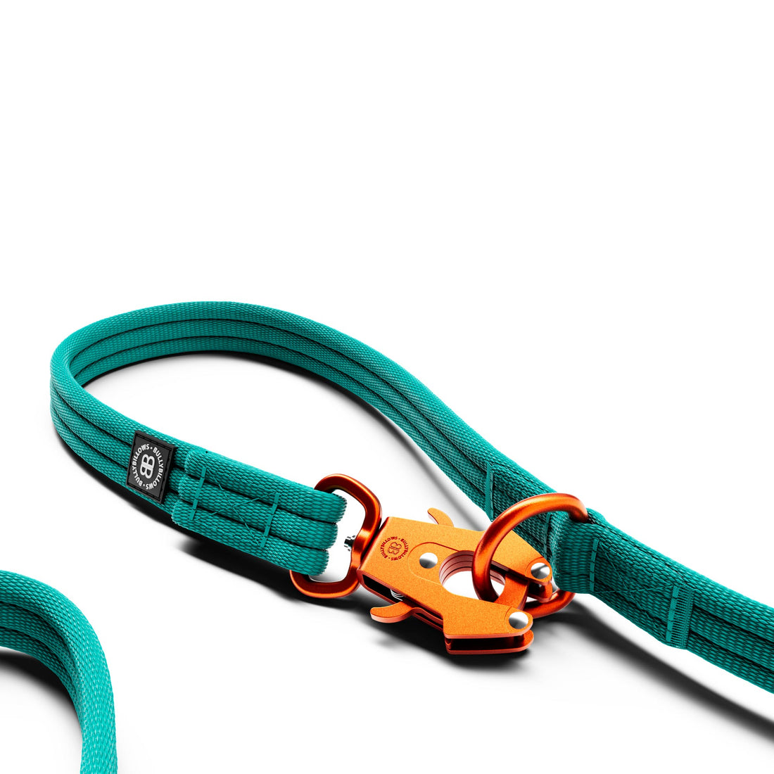 featured image of Lightweight Training Double Ended Dog Lead | 2m Length - Turqouise x Orange