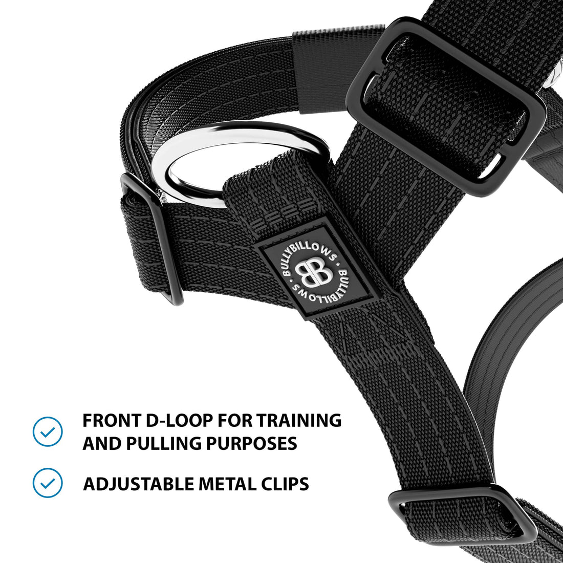 featured image of Anti-Pull TRI-Harness® | Training Dog Harness for All Breeds - Black