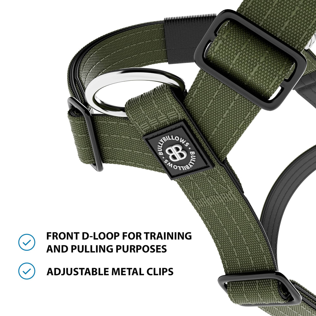 featured image of Anti-Pull TRI-Harness® | Training Dog Harness for All Breeds - Khaki