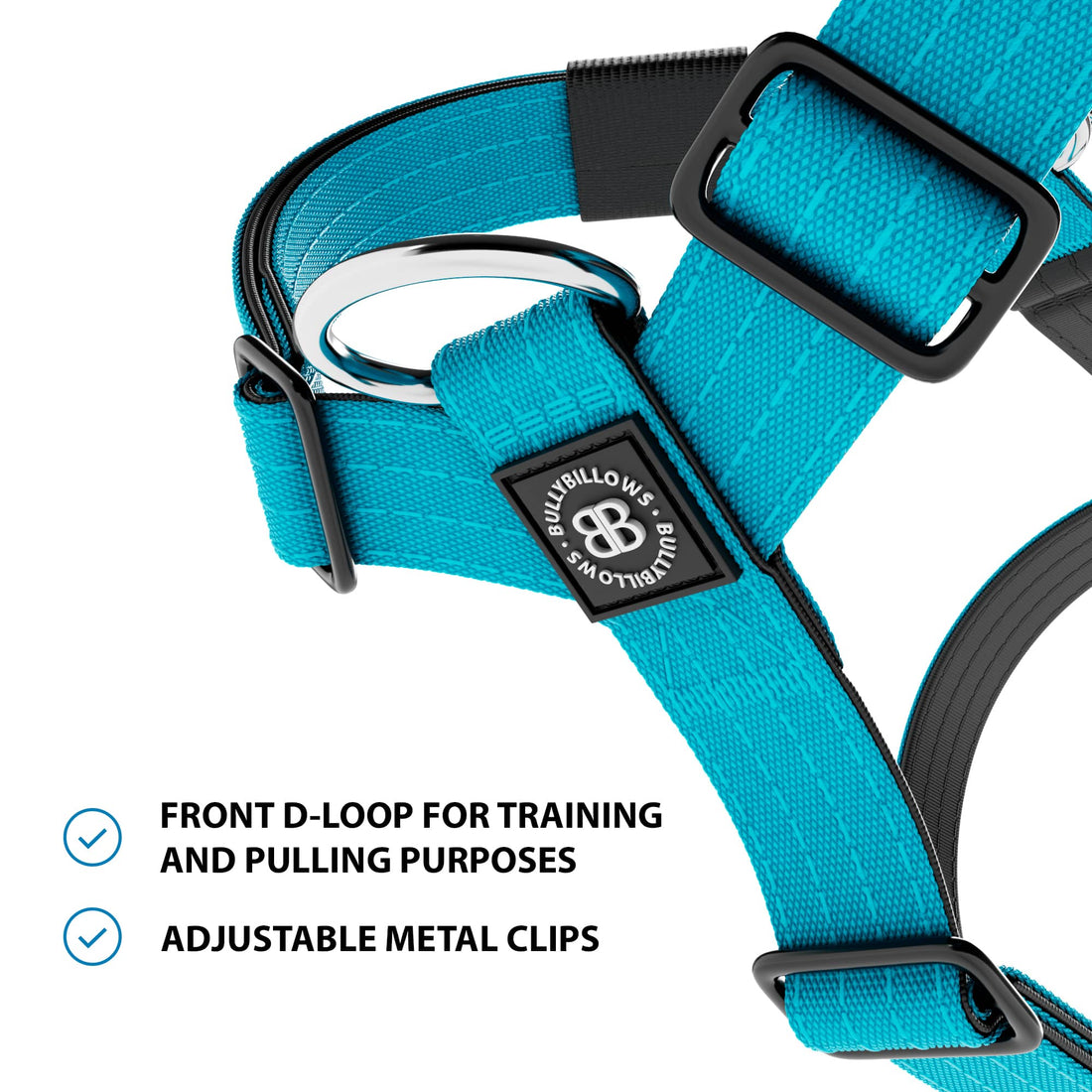 featured image of Anti-Pull TRI-Harness® | Training Dog Harness for All Breeds - Light Blue