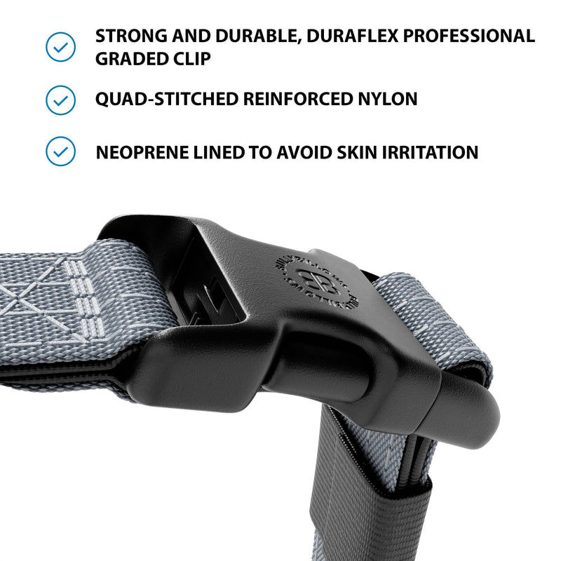 Anti-Pull TRI-Harness® | Training Dog Harness for All Breeds - Metal Grey