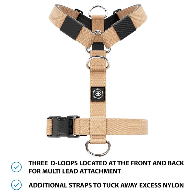Mini Training Anti Pull TRI-Harness® | Small Breeds - Tan