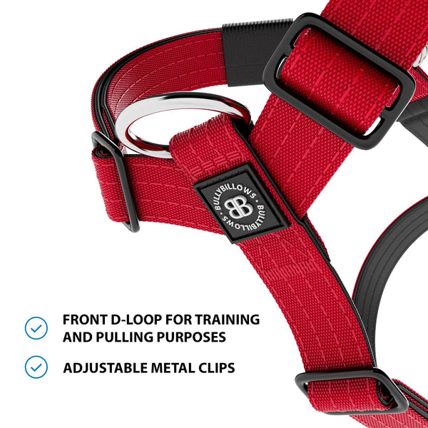 Anti-Pull TRI-Harness® | Training Dog Harness for All Breeds - Red