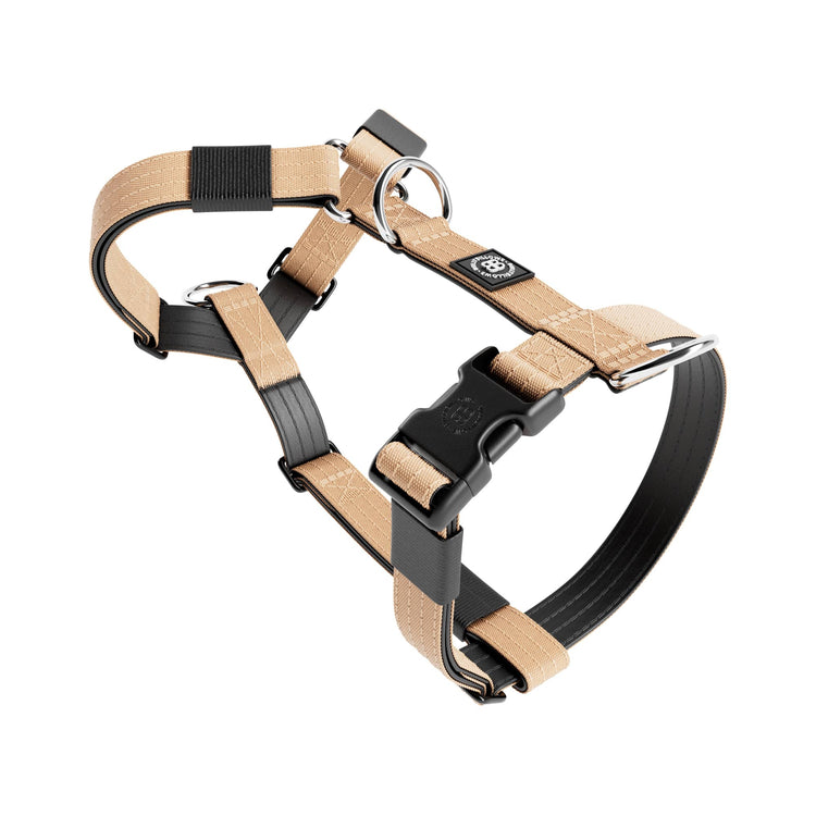 Anti-Pull TRI-Harness® | Training Dog Harness for All Breeds - Tan ...