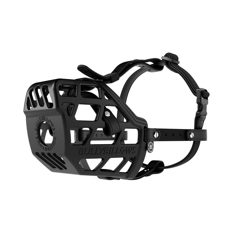 Premium Comfort Muzzle | x2 Additional Head Straps - Black