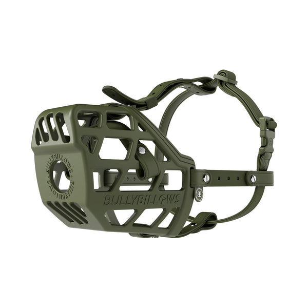 Premium Comfort Muzzle | x2 Additional Head Straps - Khaki