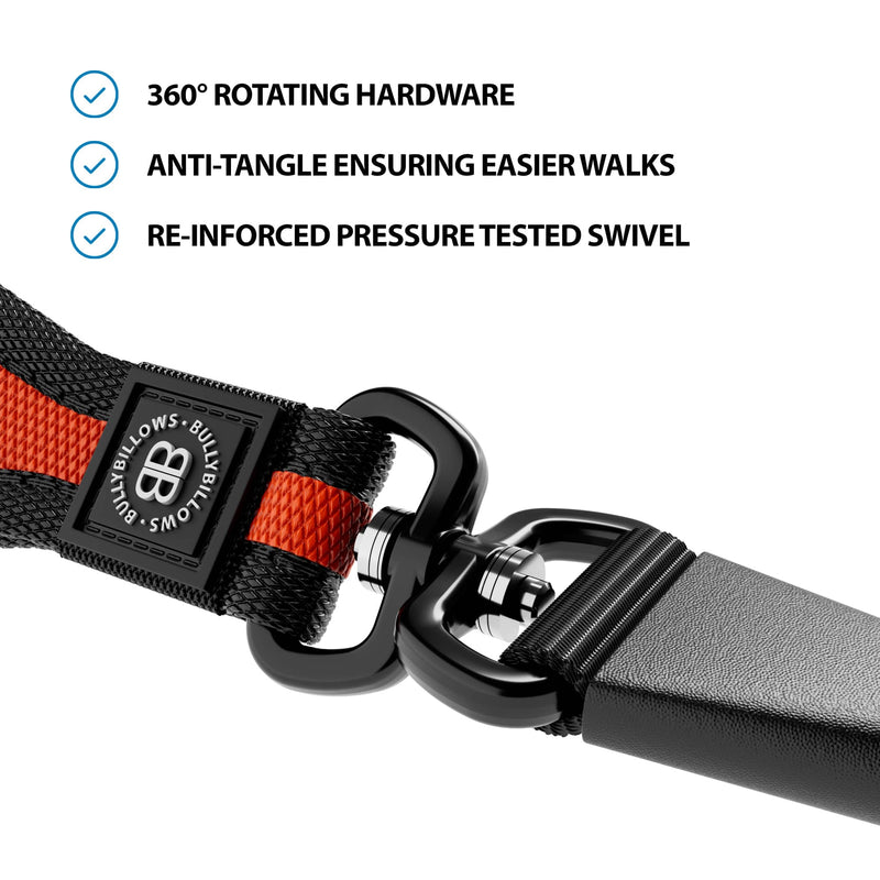 Slip Training Lead | Anti Pull & No Choking -  Orange