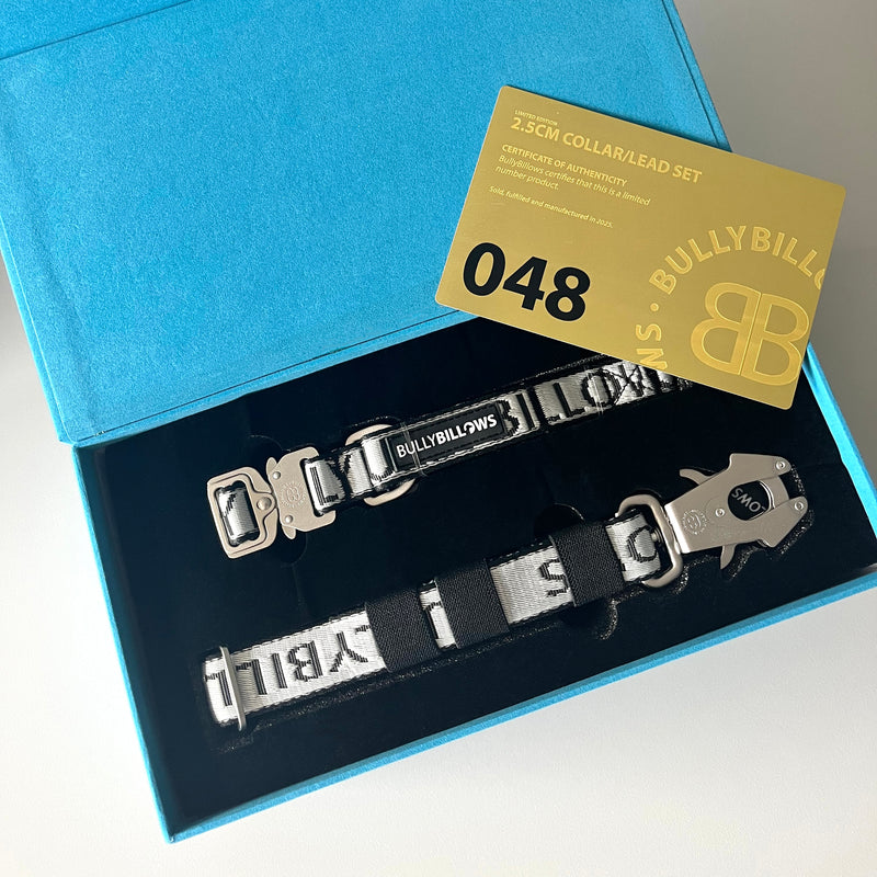 2.5cm Limited Edition Collar Width & Adjustable Lead Set