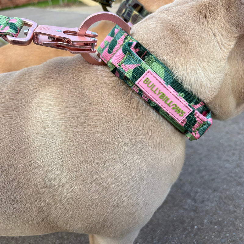 1.2m Mini Combat® Lead | Pink Camouflage