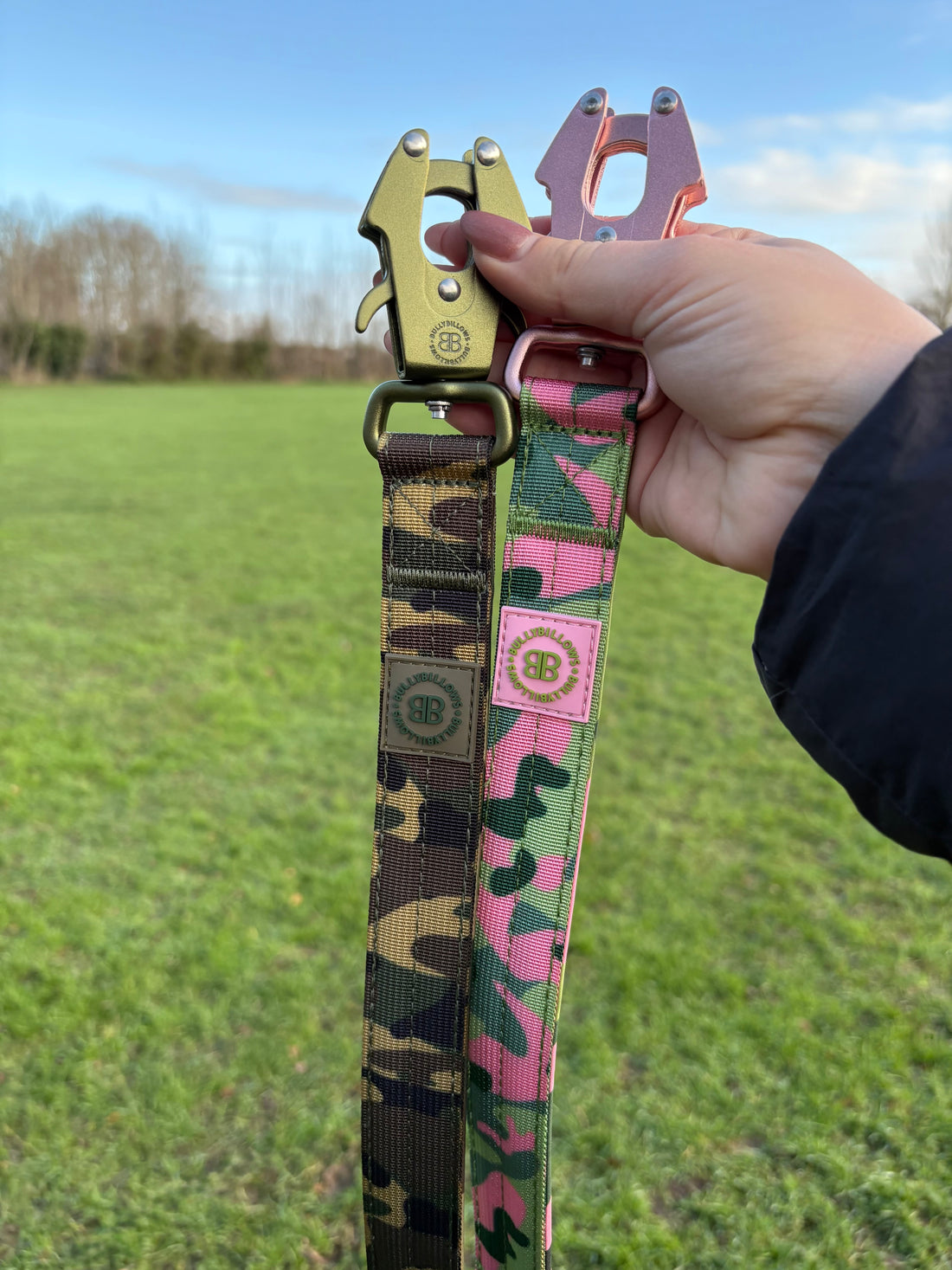 featured image of 1.2m Mini Combat® Lead | Pink Camouflage