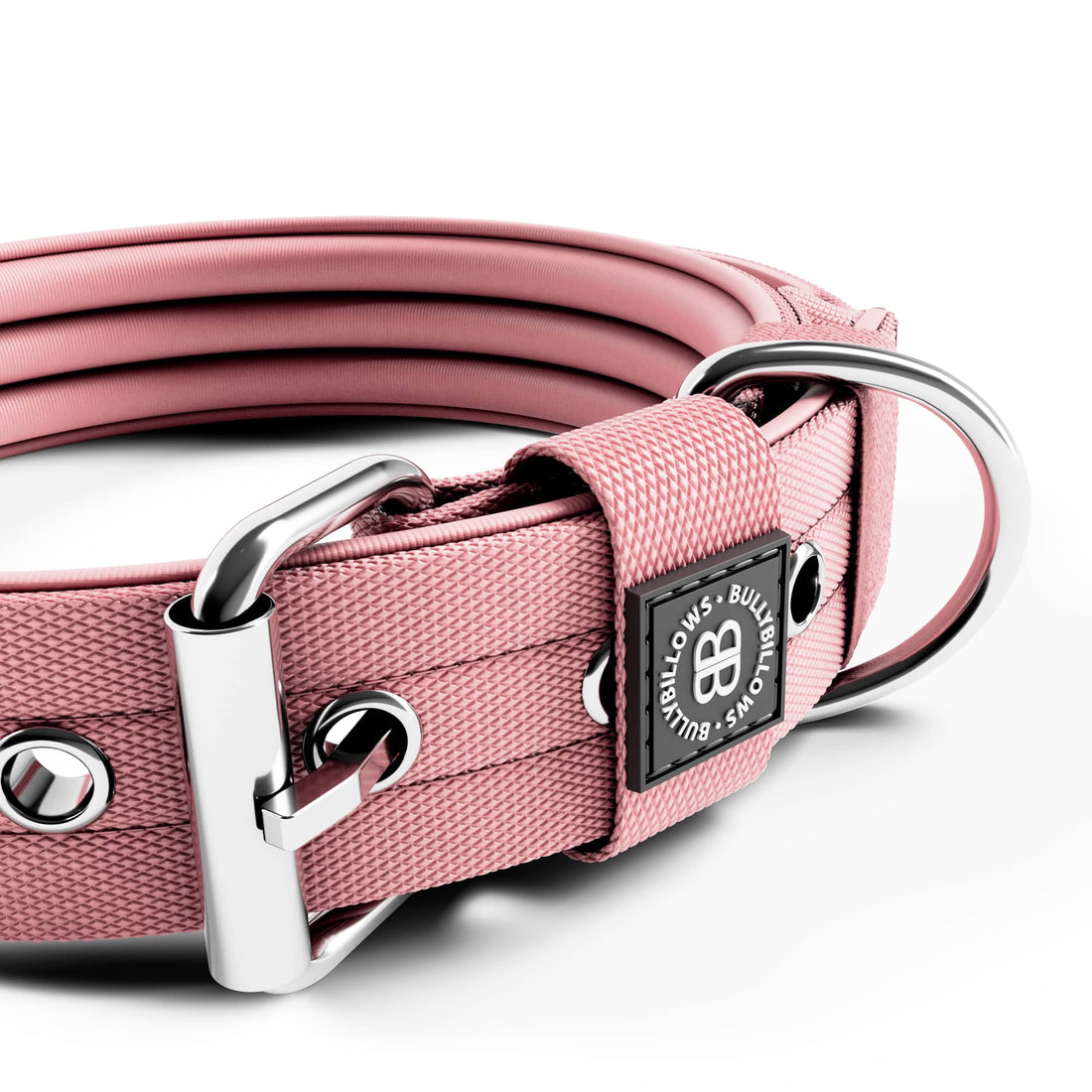 featured image of 4cm Pin Buckle Collar | With Handle - Pink