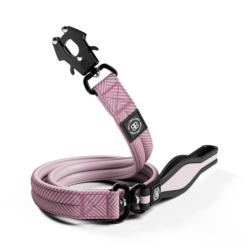 1.2m Herringbone Mini Combat® Lead - Soft Pink